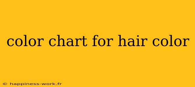 color chart for hair color